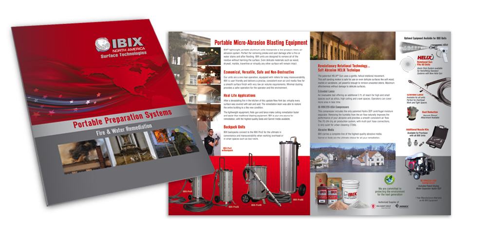 IBIX Brochure created by iQbranding