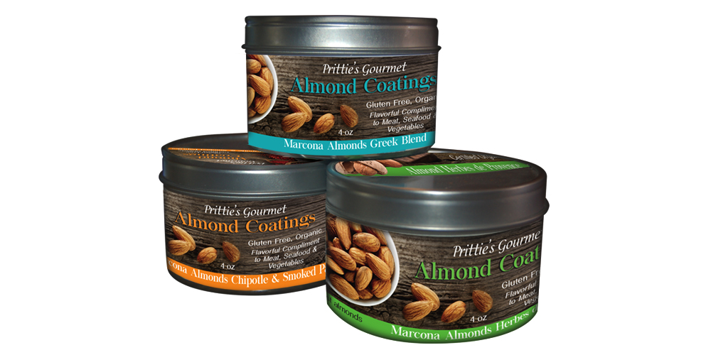 iQbranding Portfolio - Packaging - Prittie’s Gourmet Almonds